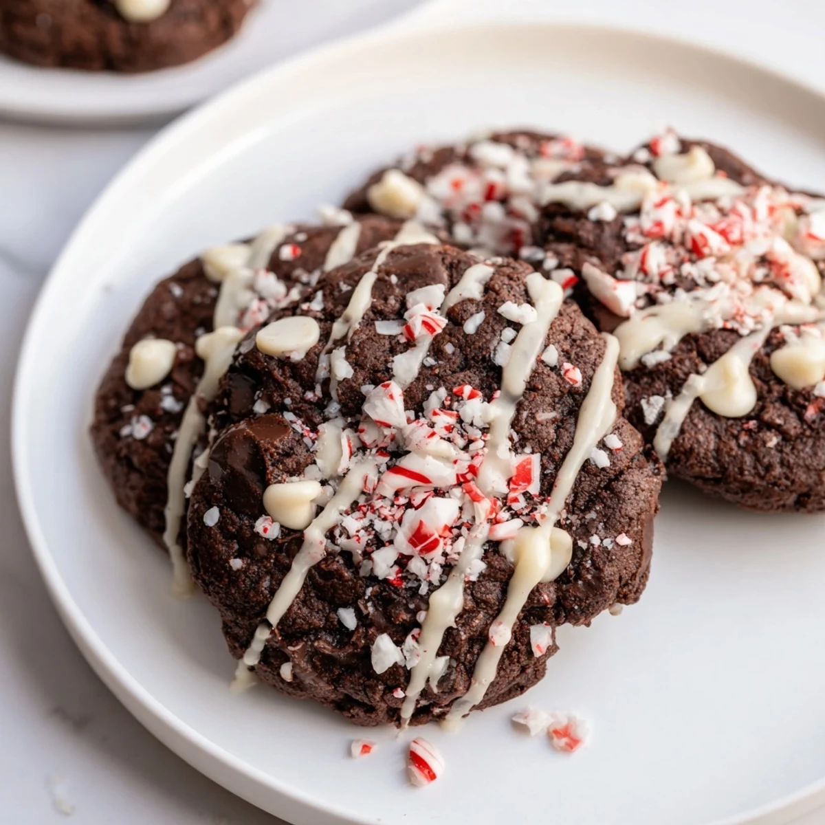 Peppermint Mocha Cookies