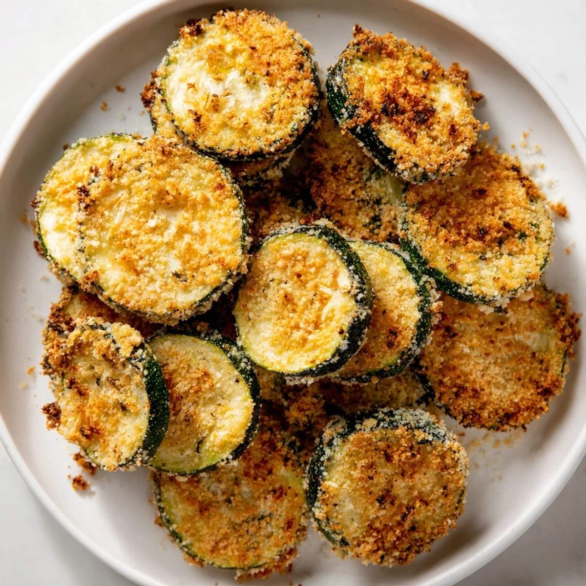 Baked Parmesan Zucchini Chips