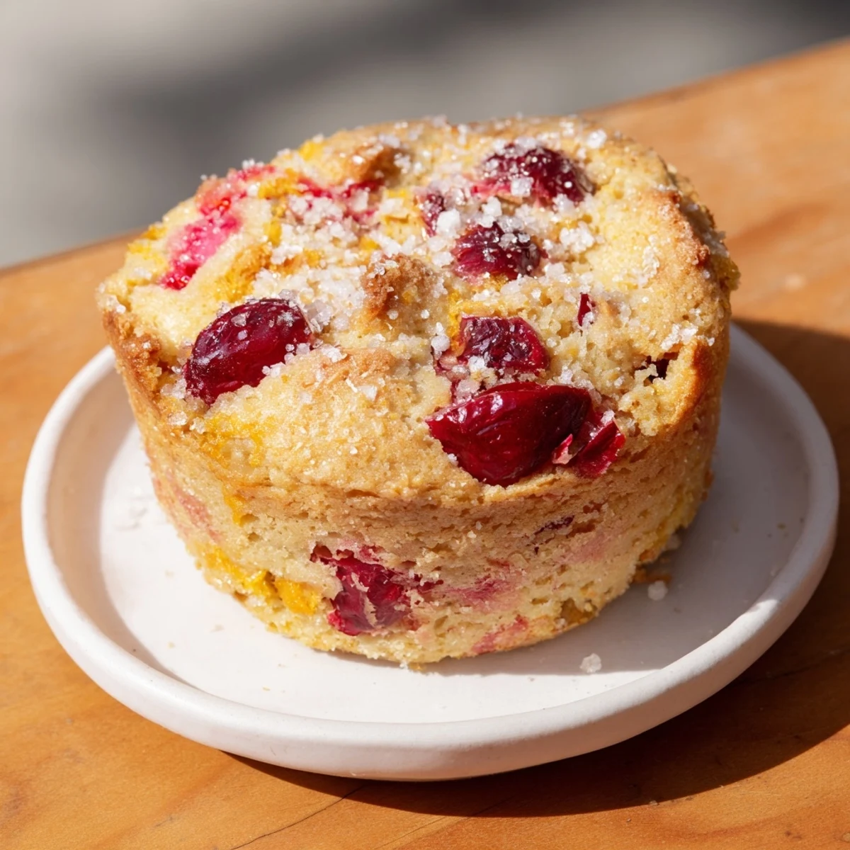 Cranberry Orange Muffin Tops
