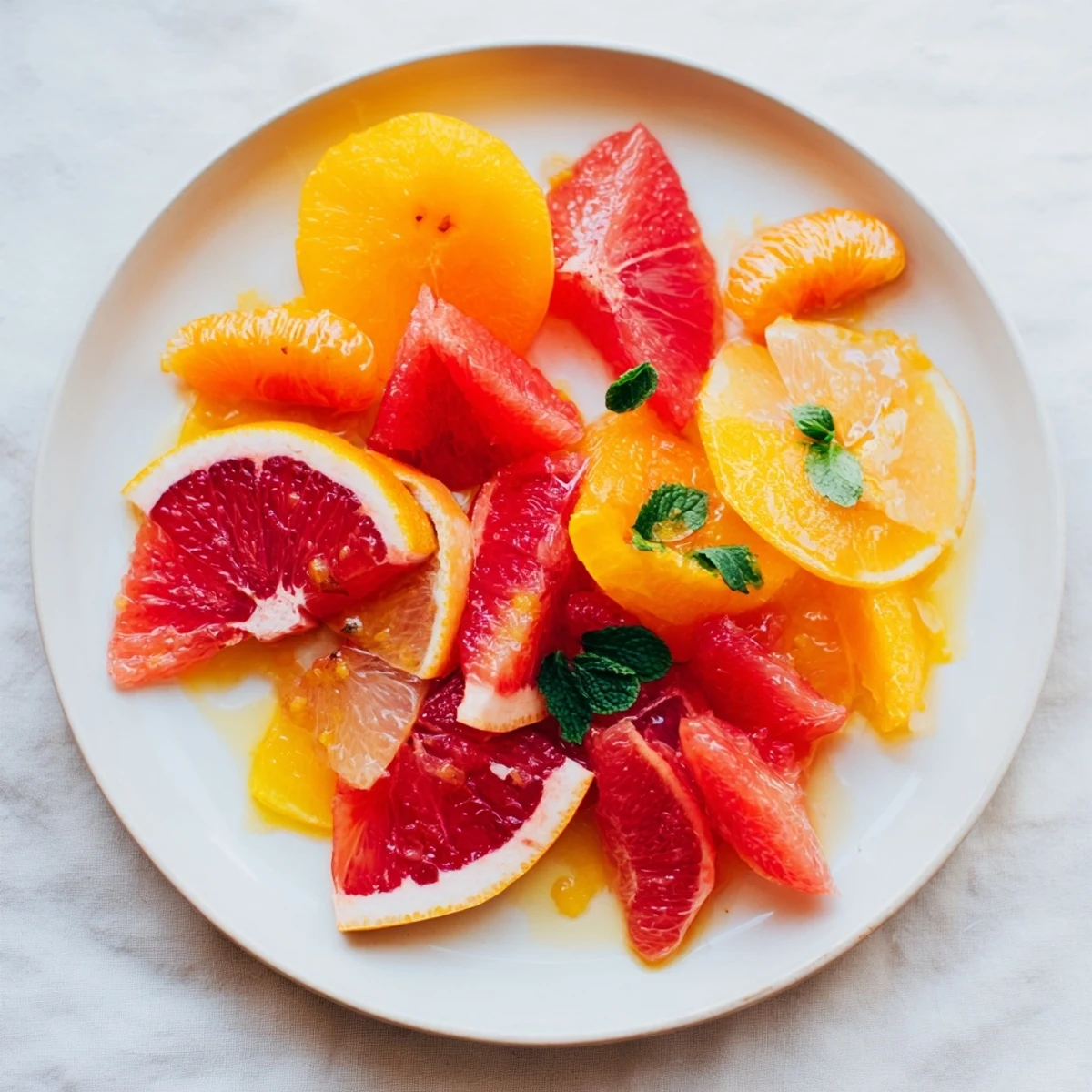 Winter Citrus Fruit Medley