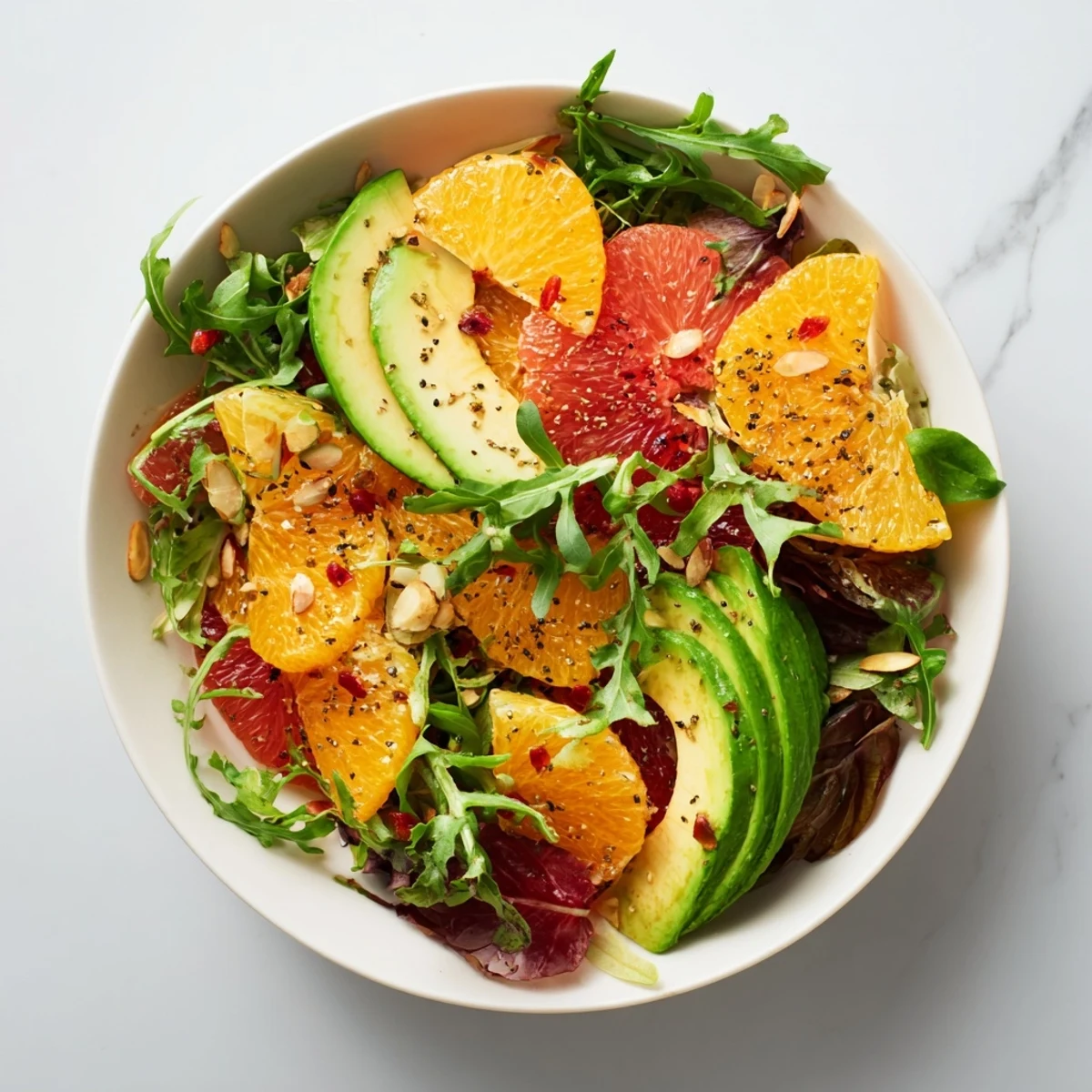 Winter Citrus Avocado Salad