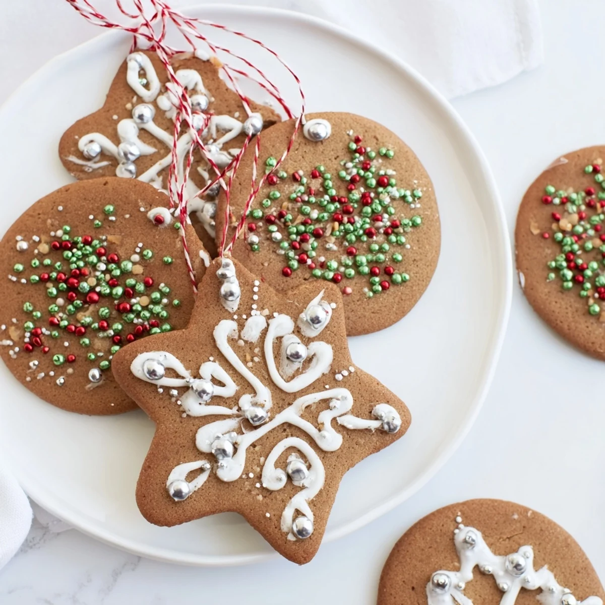 Gingerbread Ornament Cookie Delight