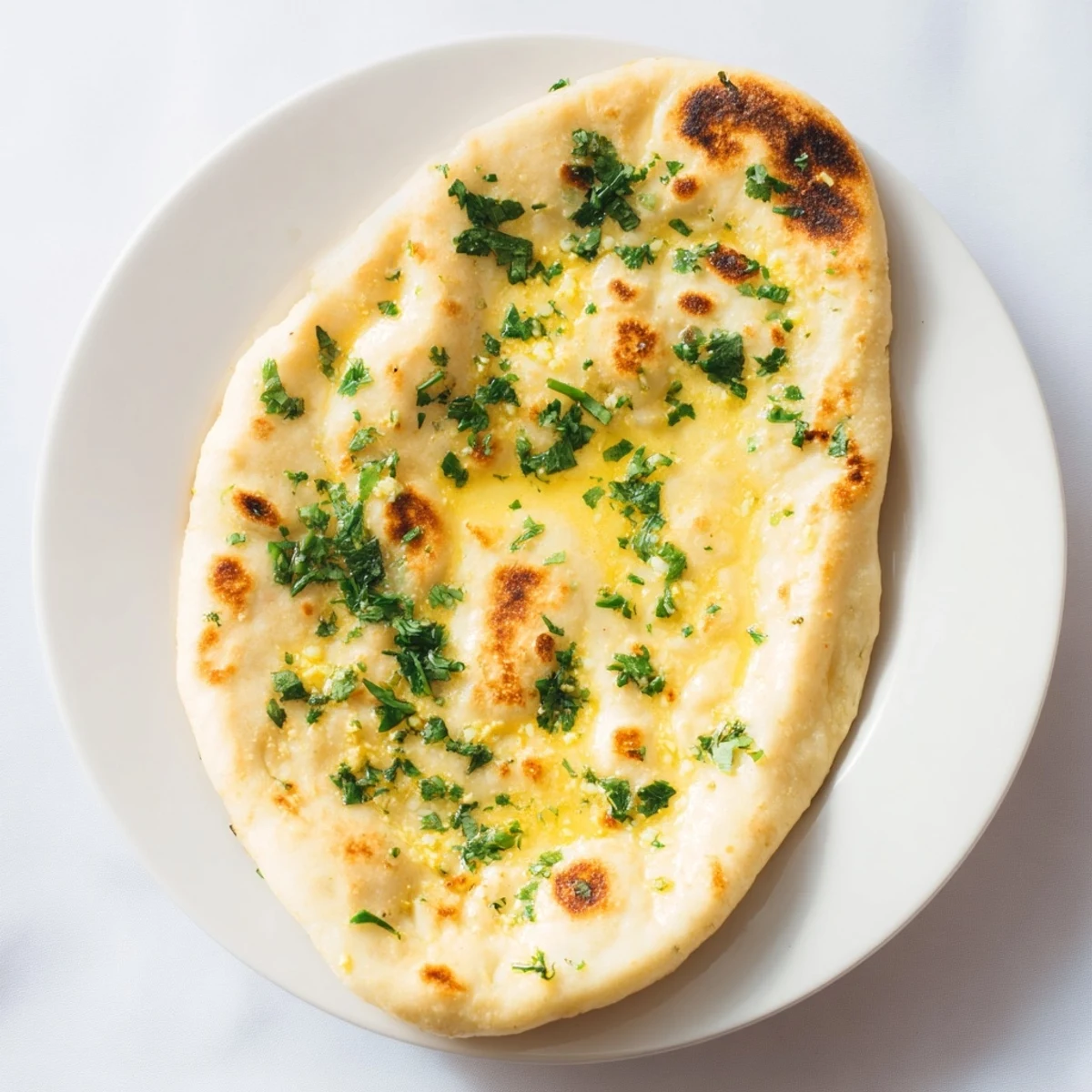 Garlic Naan Bread Soft Bread