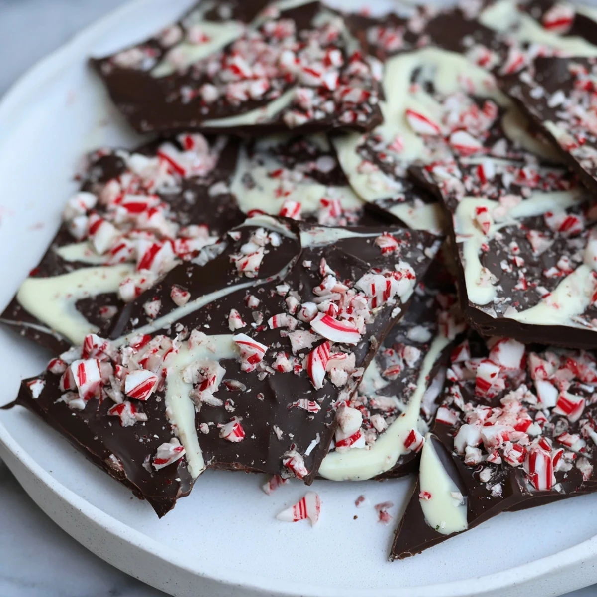 Peppermint Chocolate Bark