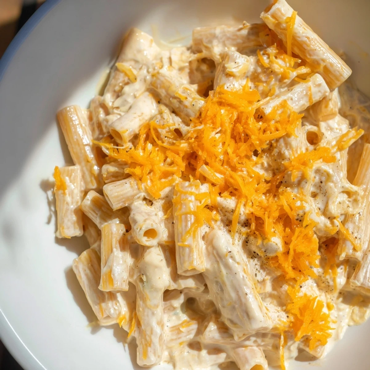 Homemade creamy cheese sauce, smooth and rich, ready to elevate any meal tonight.