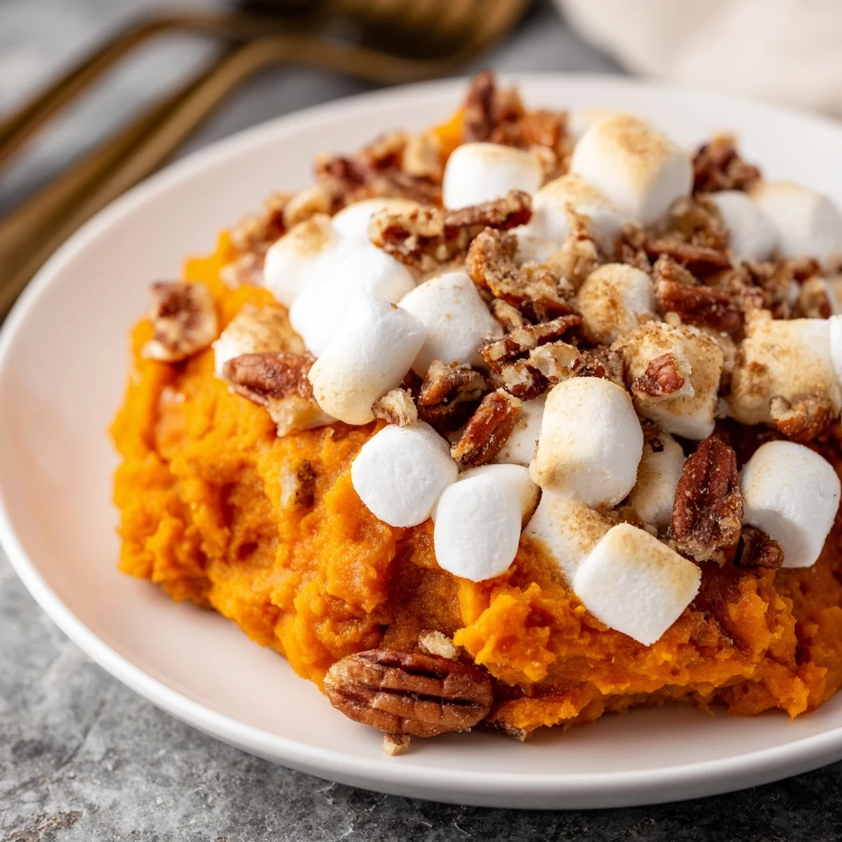 Sweet Potato Casserole Marshmallows