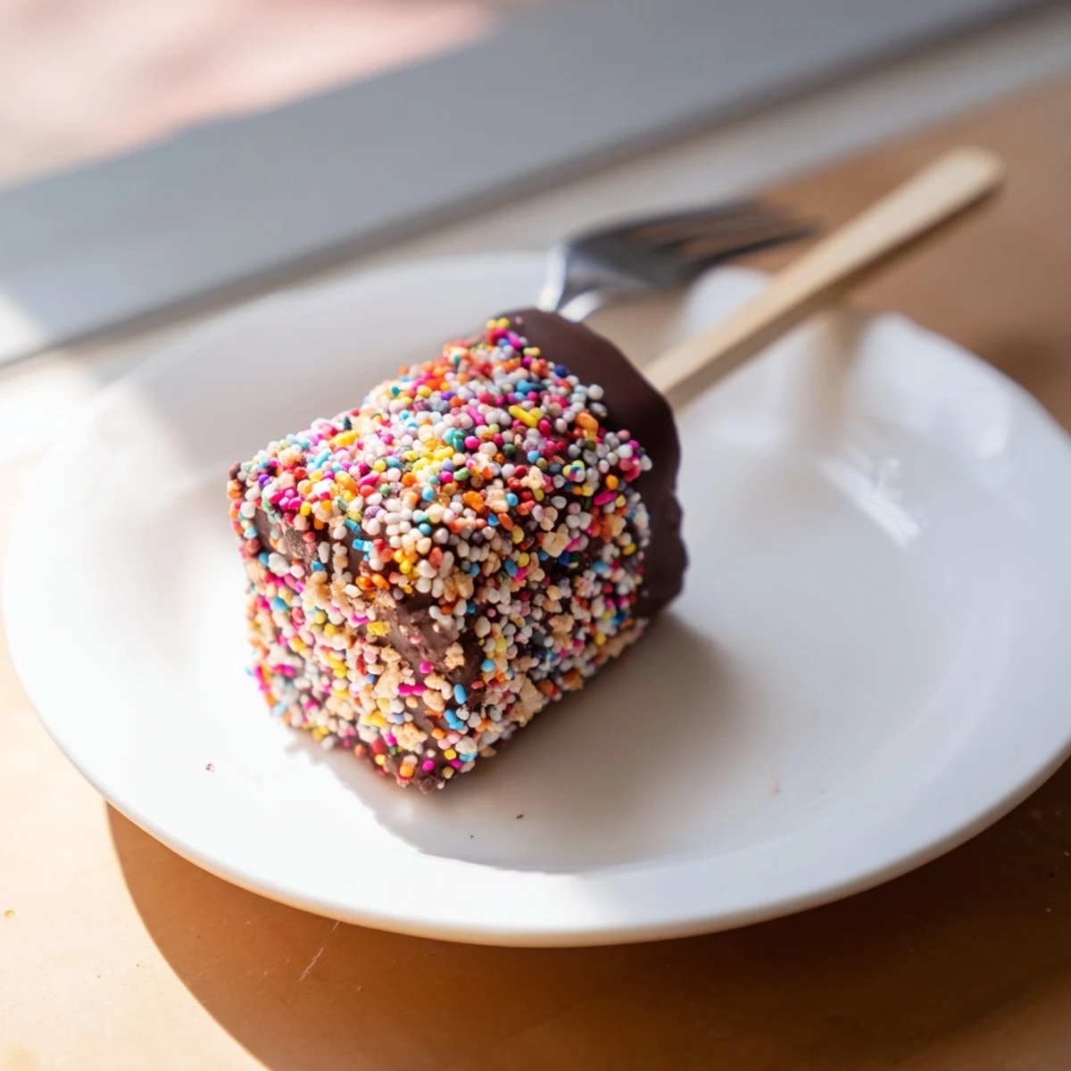 Chocolate Marshmallows on a Stick