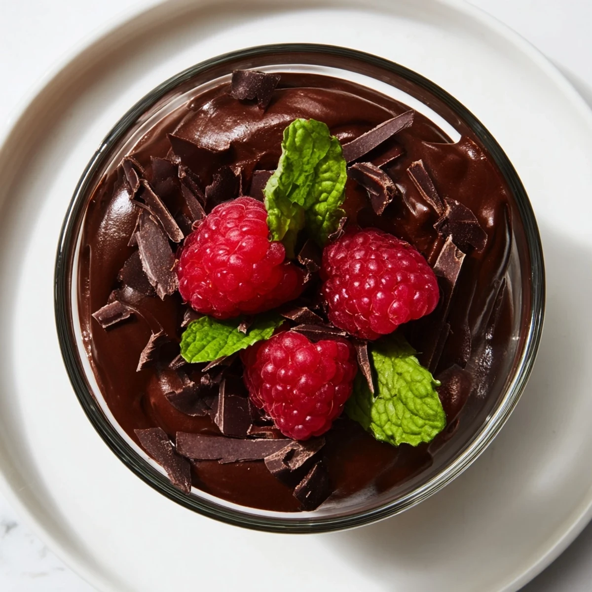 Smooth, airy Valentine Chocolate Mousse layered with fresh strawberries, perfect for a festive, shareable dessert.