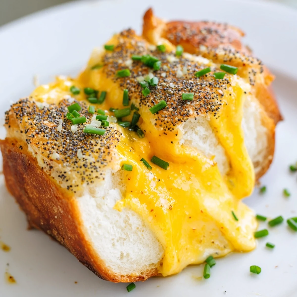 Sweet savory grilled cheese sliders featuring Hawaiian rolls, ham, and gooey melted cheese on top