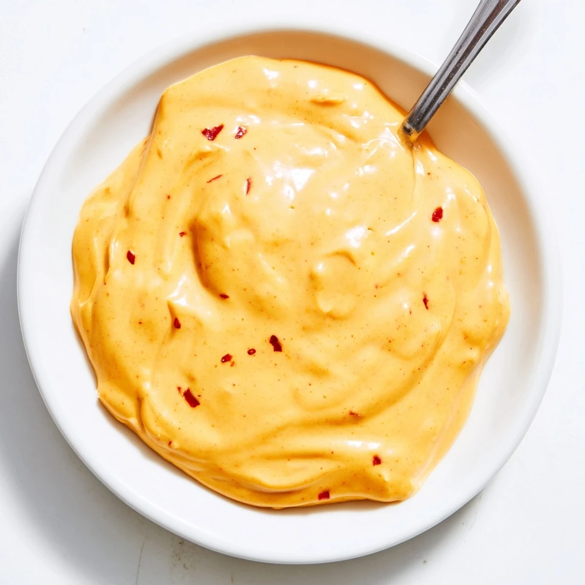 Rich orange nacho cashew cheese sauce served warm with colorful vegetable sticks and whole grain crackers