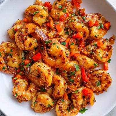Garlic Paprika Shrimp Skillet