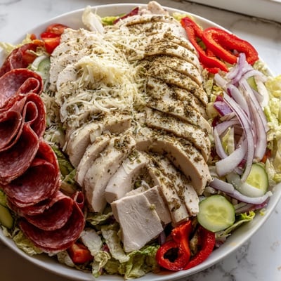 Italian Grinder Chicken Salad